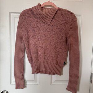 Vintage Y2K Versace Jeans Couture Pink Sweater Size L